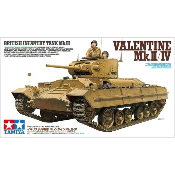 British Mk.III Valentine Mk.II/IV