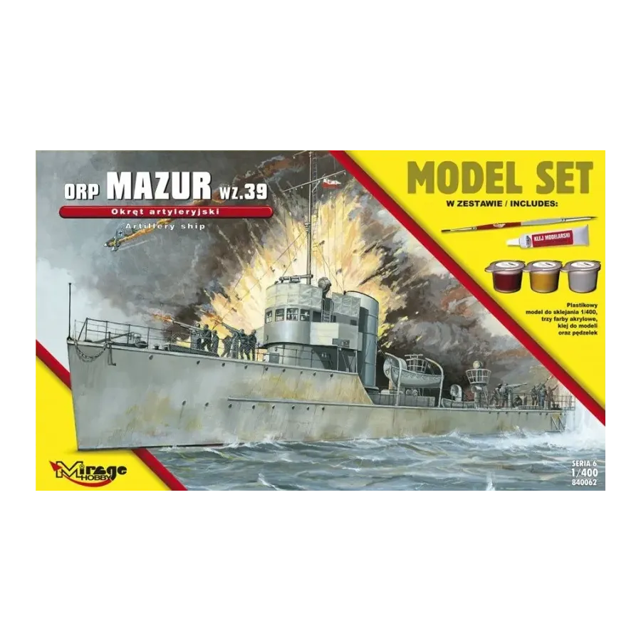 ORP 'Mazur' wz.39 (Polski Okręt Artyleryjski)