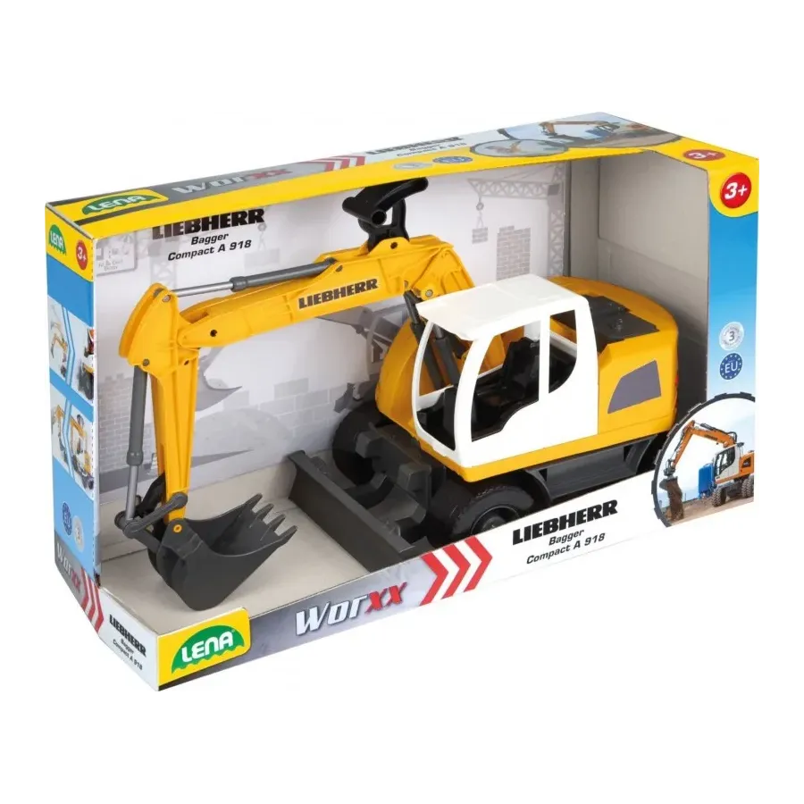 Lena Worxx Koparka Liebherr 48 cm w pudełku