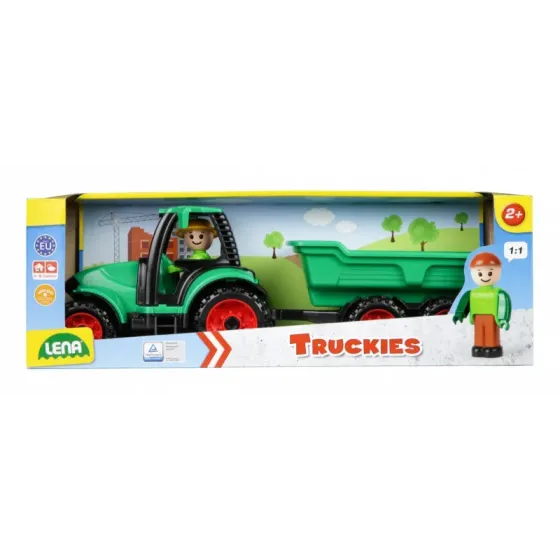 Lena Truckies Traktor z przyczepa 38 cm