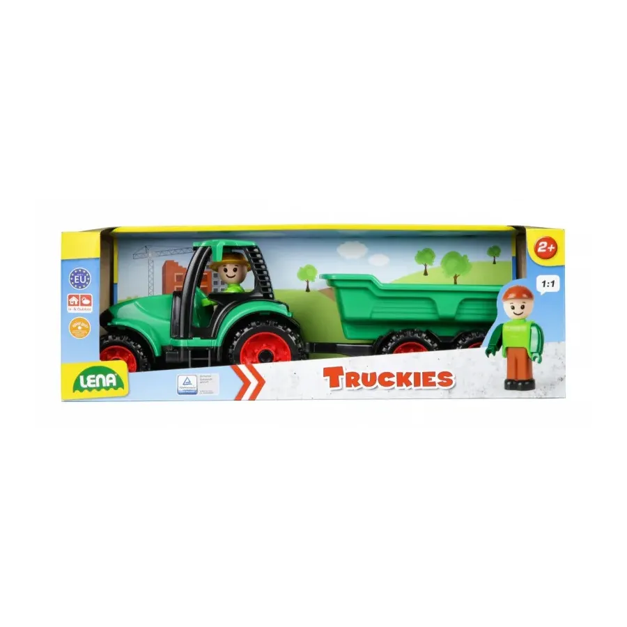 Lena Truckies Traktor z przyczepa 38 cm