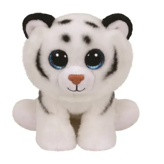 Maskotka Beanie Babies TUNDRA, 24 cm - white tiger