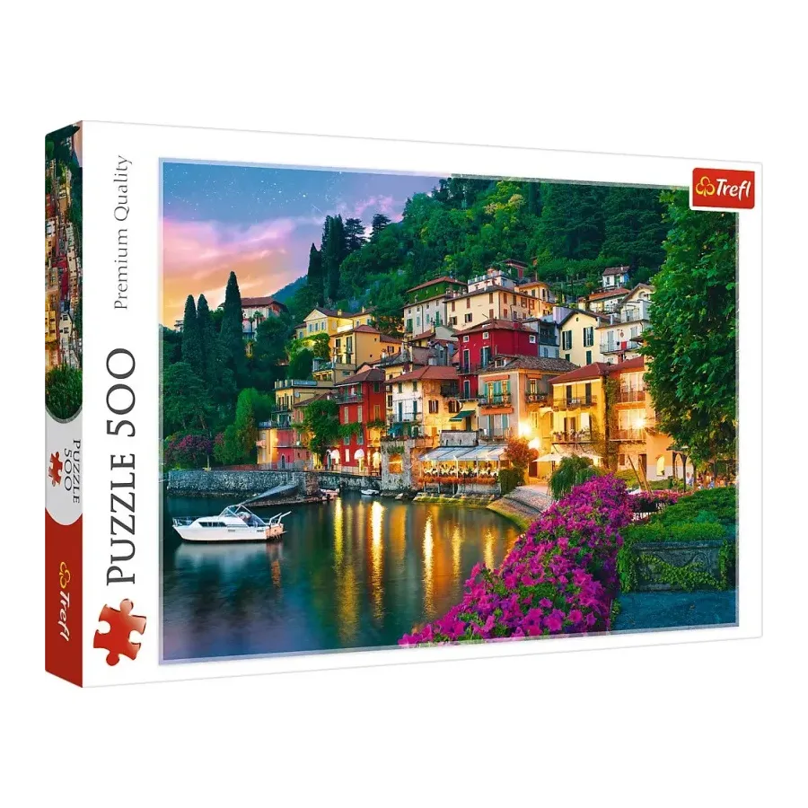 500 elementów Jezioro Como, Włochy