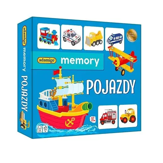 Gra Memory pojazdy