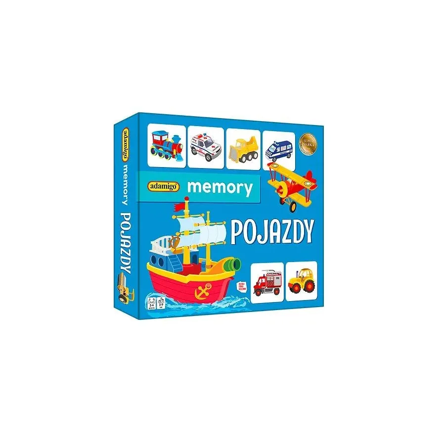 Gra Memory pojazdy