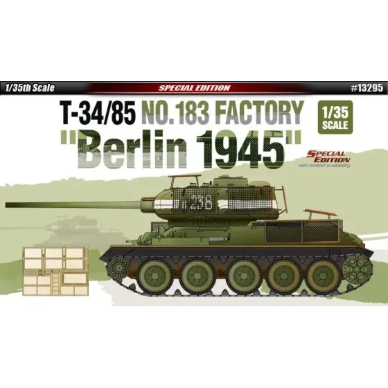 T-34/85 No.183 Factory Berlin 1945