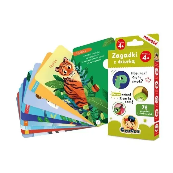 Zagadki z dziurką 4+