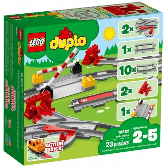Klocki DUPLO 10882 Tory kolejowe