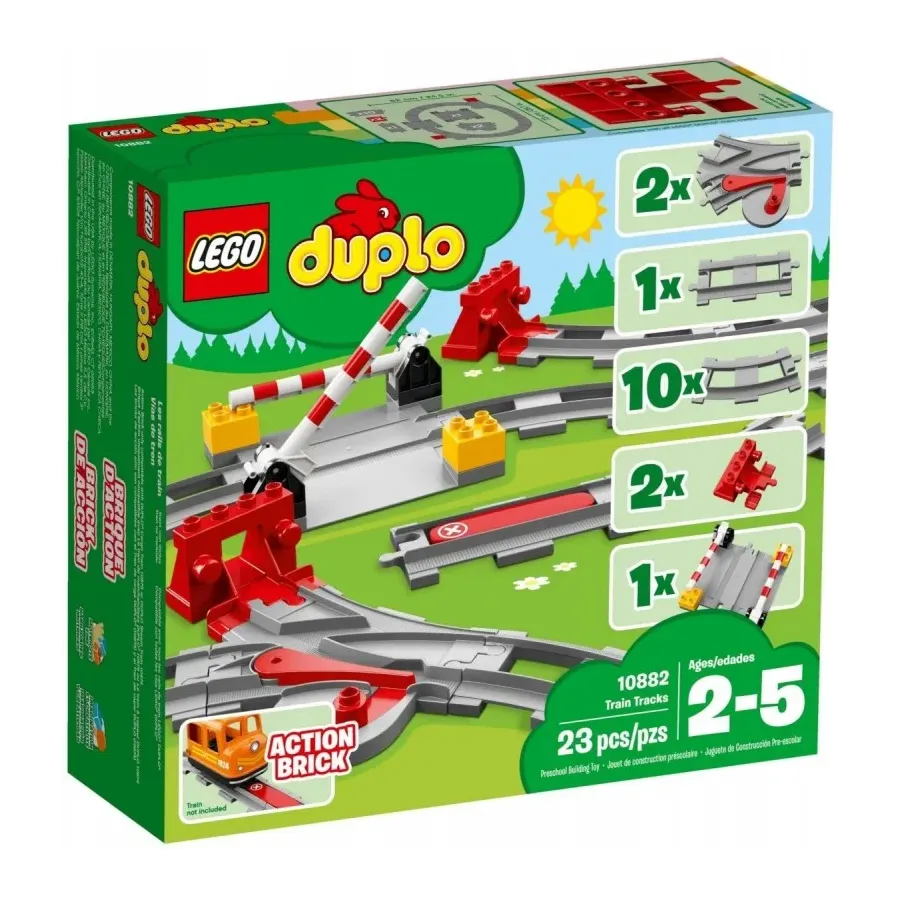 Klocki DUPLO 10882 Tory kolejowe