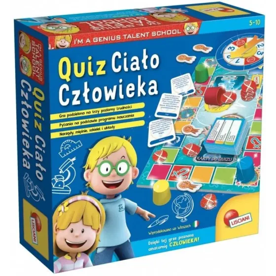 Gra Im a Genius Quiz - Ciało człowieka