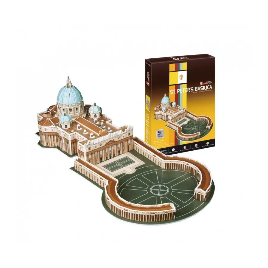 Puzzle 3D Bazylika Św.Piotra 56 elementów