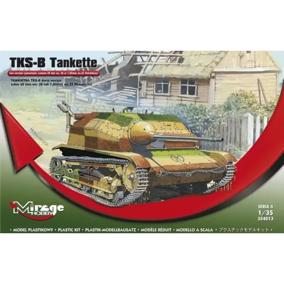 Model plastikowy Tankietka TKS-B