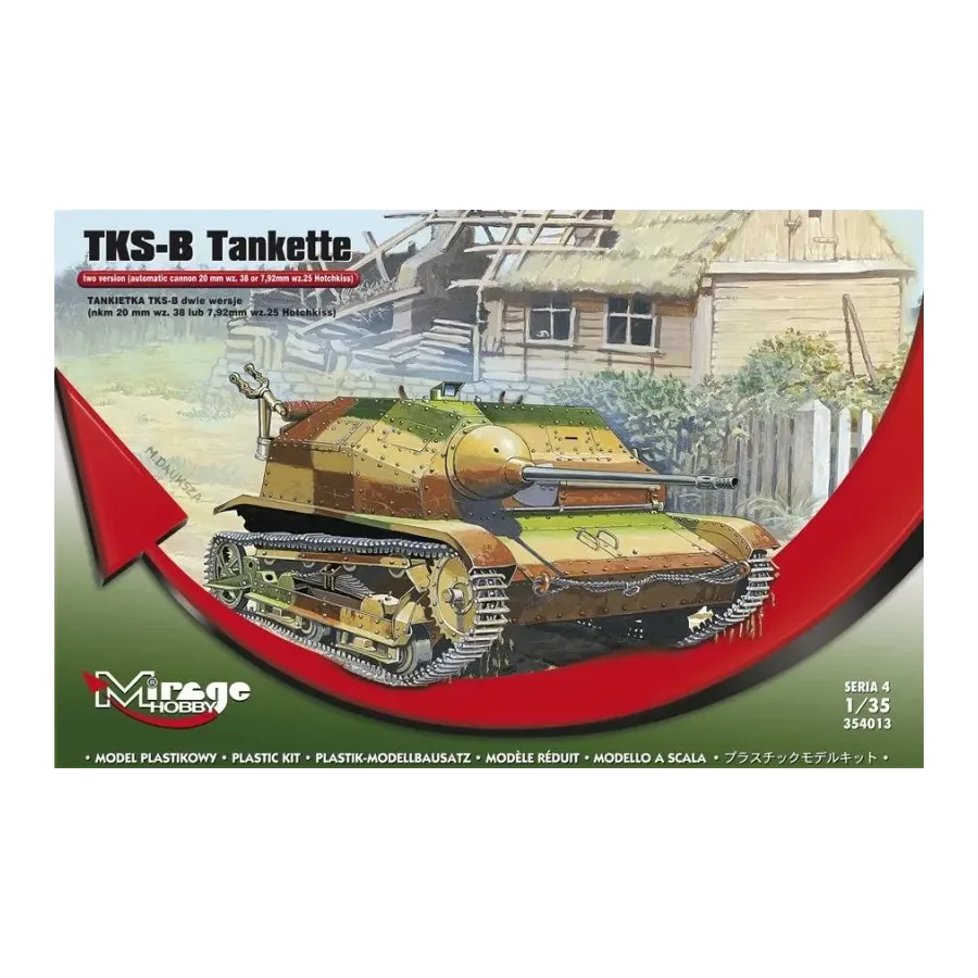 Model plastikowy Tankietka TKS-B