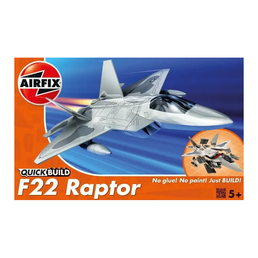 Model plastikowy QUICKBUILD F-22 Raptor