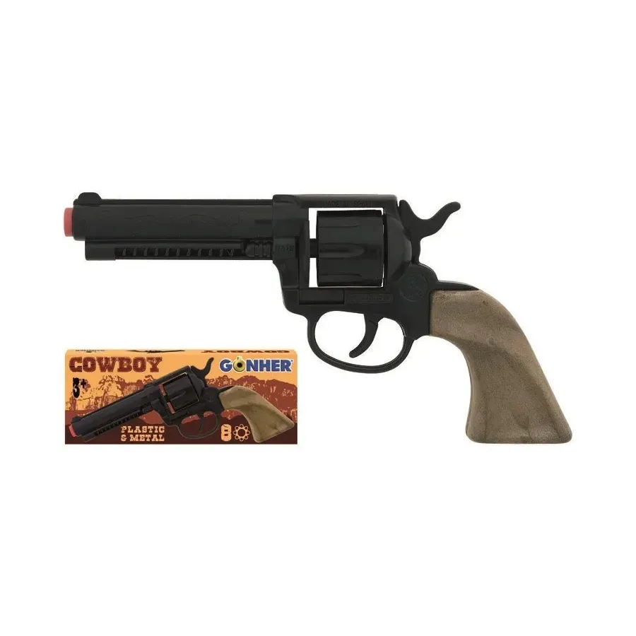 Rewolwer kowbojski plastikowy GONHER