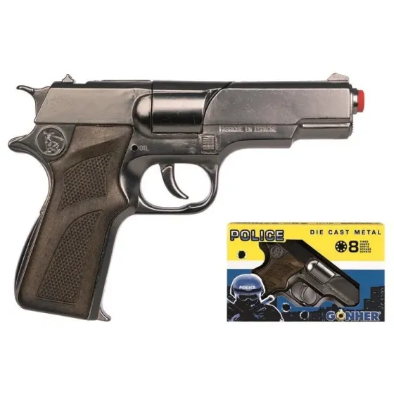 Pistolet policyjny metalowy GONHER 125/0