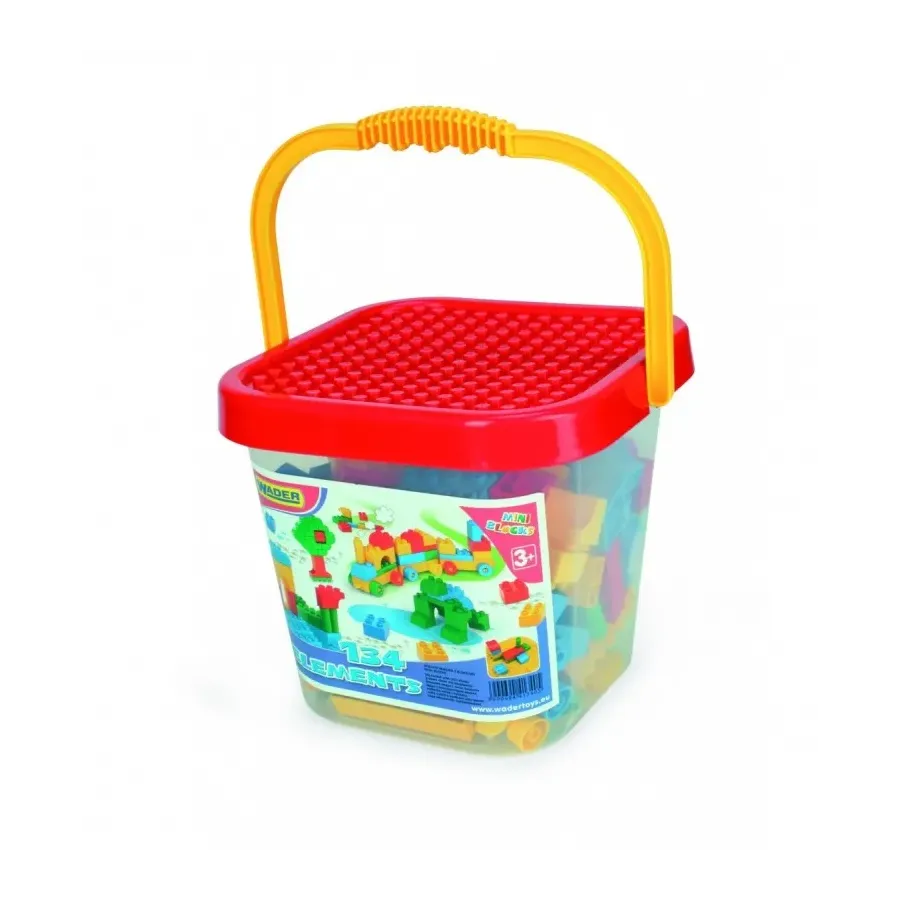 Klocki Mini Blocks wielkie wiadro