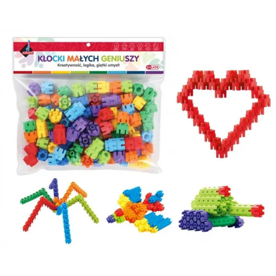 Klocki 100 elementów
