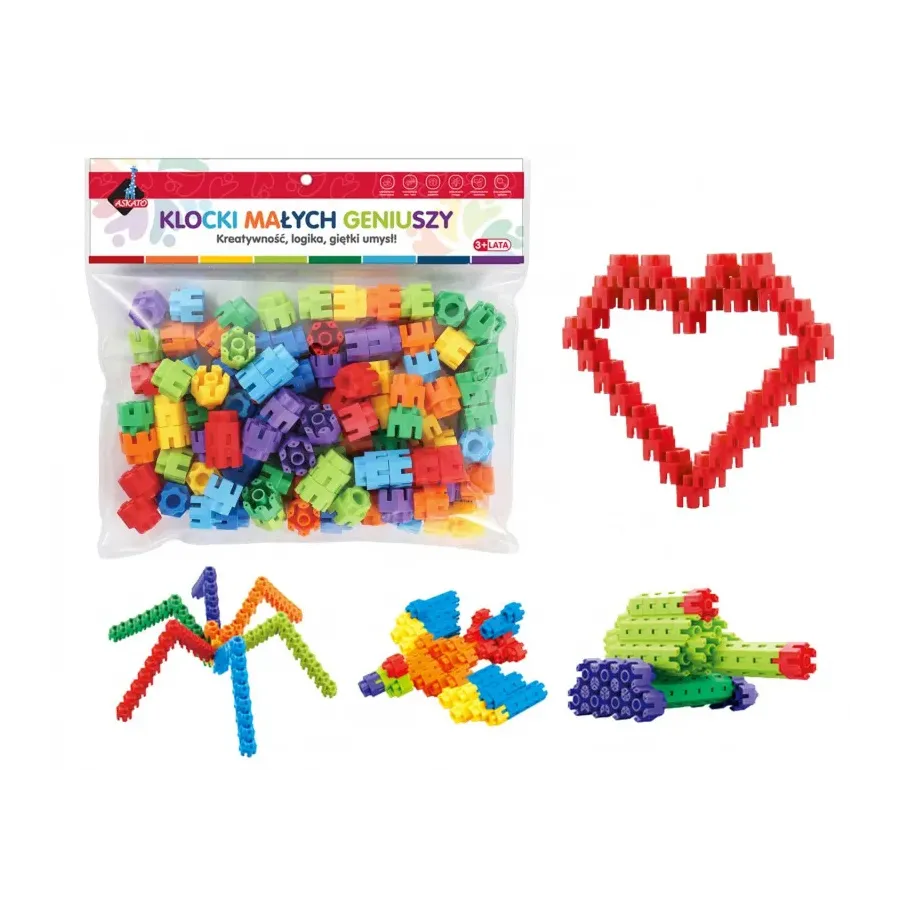 Klocki 100 elementów
