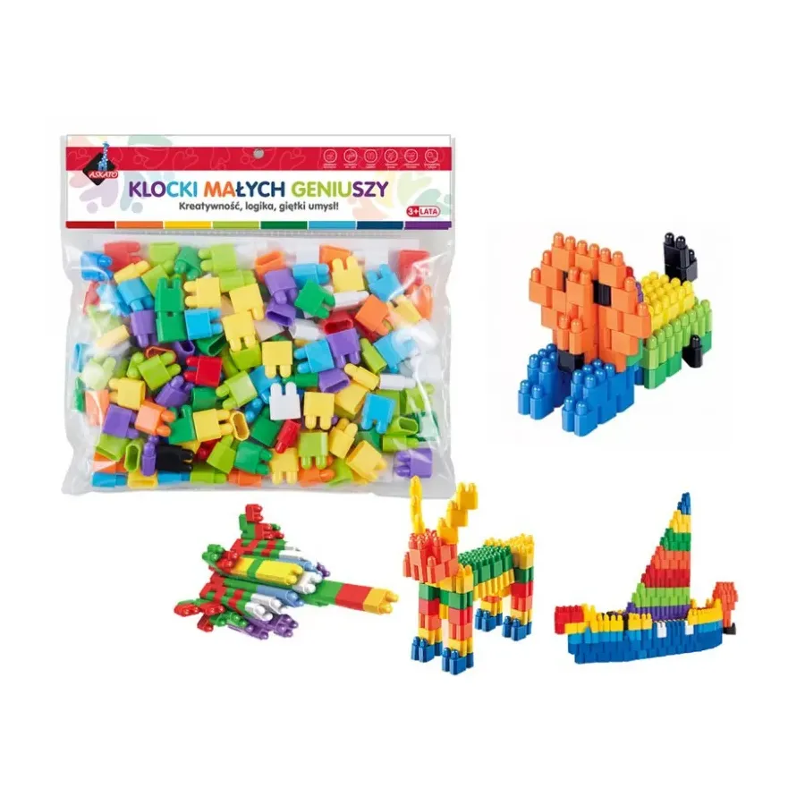Klocki 160 elementów