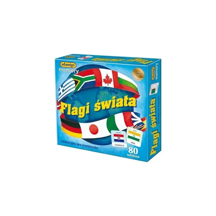Gra Flagi świata memory - nowa