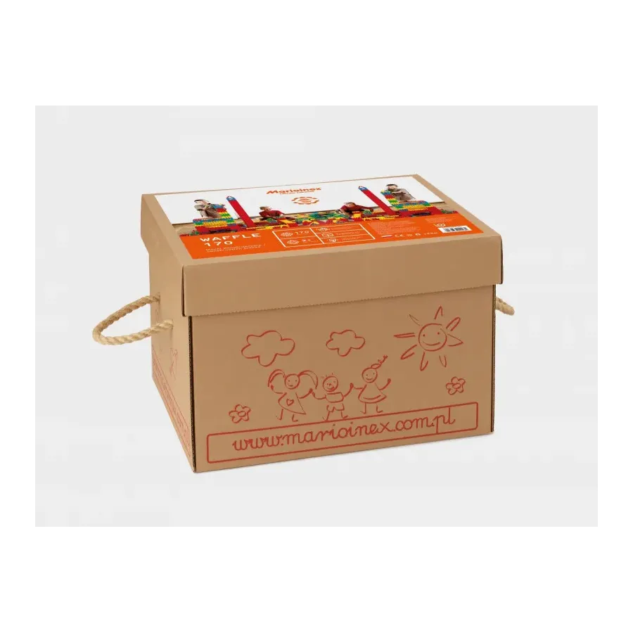 Klocki konstrukcyjne Waffle 170 Box