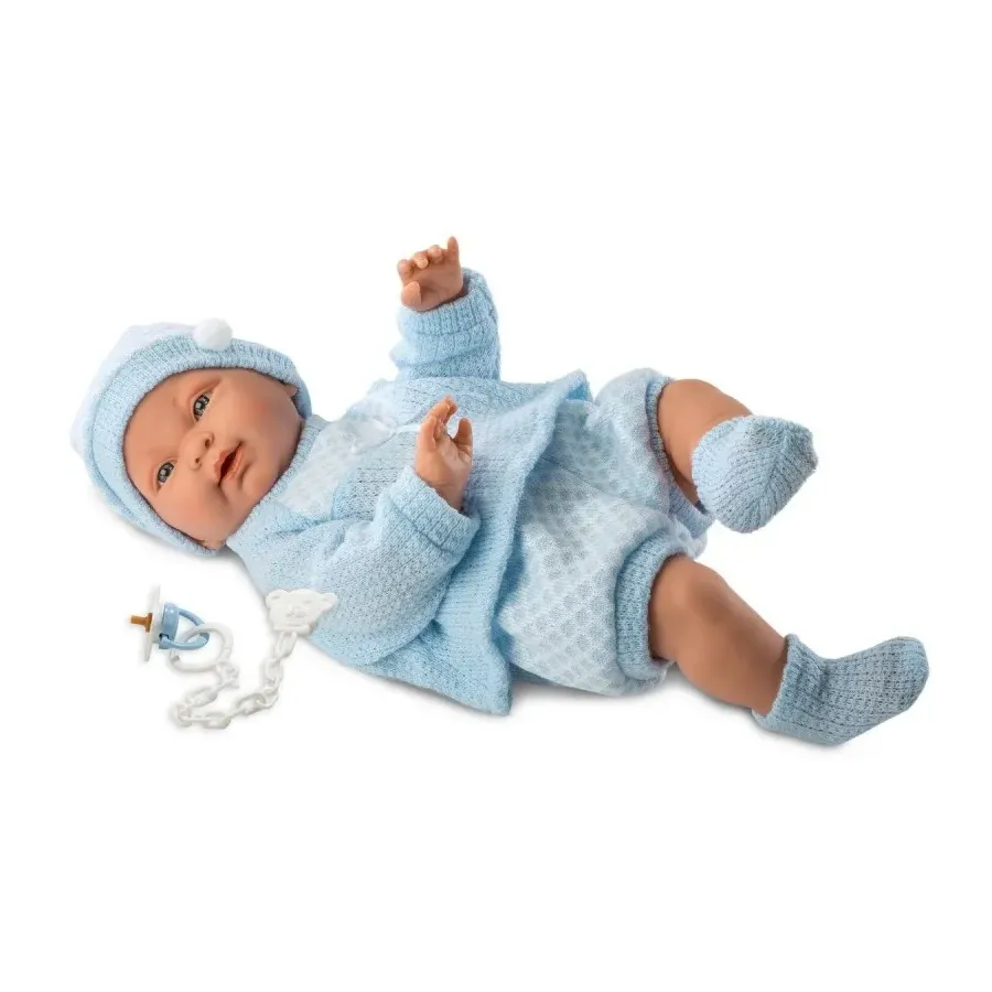 Lalka bobas Nino Europejczyk do kąpieli 45 cm