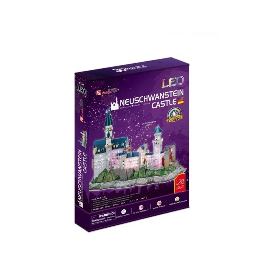 Puzzle 3D Neuschwanstein Castle