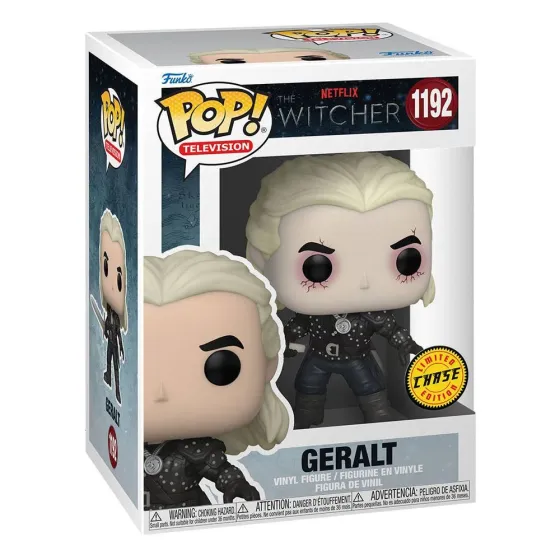 Funko POP Wiedźmin Geralt (1192 Chase)