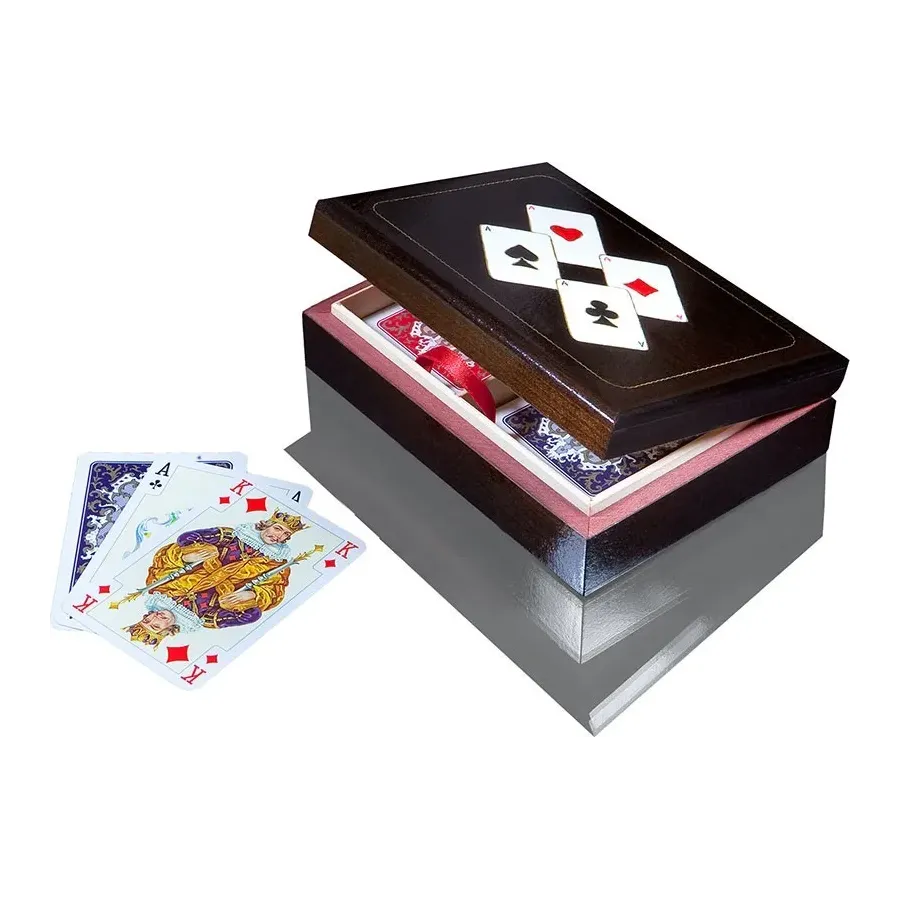 Karty Lux w szkatułce z Asami