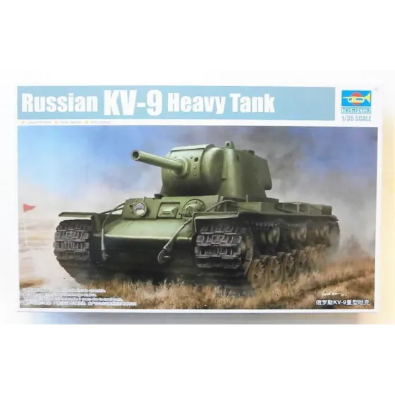 Model plastikowy Rosyjski czołg ciężki KV-9