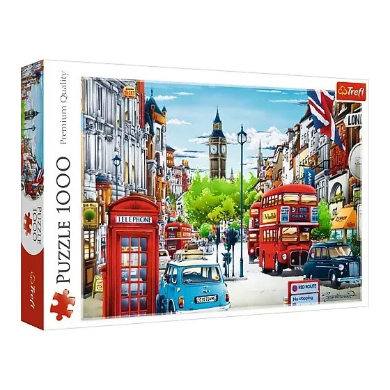Puzzle 1000 elementów - Ulica Londynu