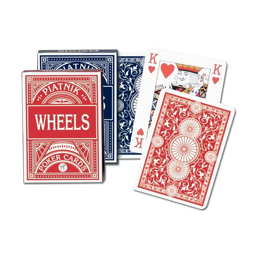 Karty Wheels pokerowe talia 55 kart
