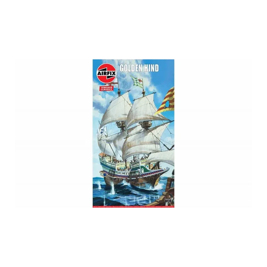 Model plastikowy Statek Golden Hind