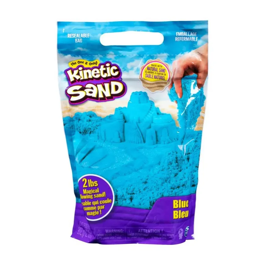 Piasek kinetyczny Kinetic Sand: Żywe Kolory niebieski