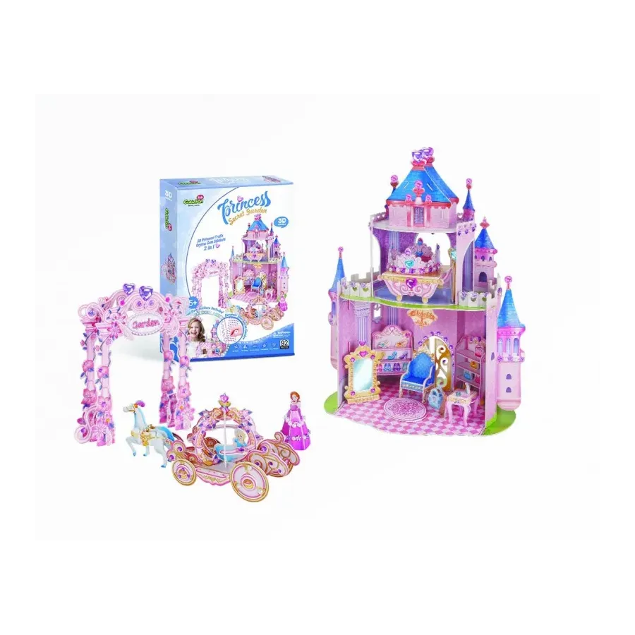 Puzzle 3D Księżniczka Sekretny Ogród