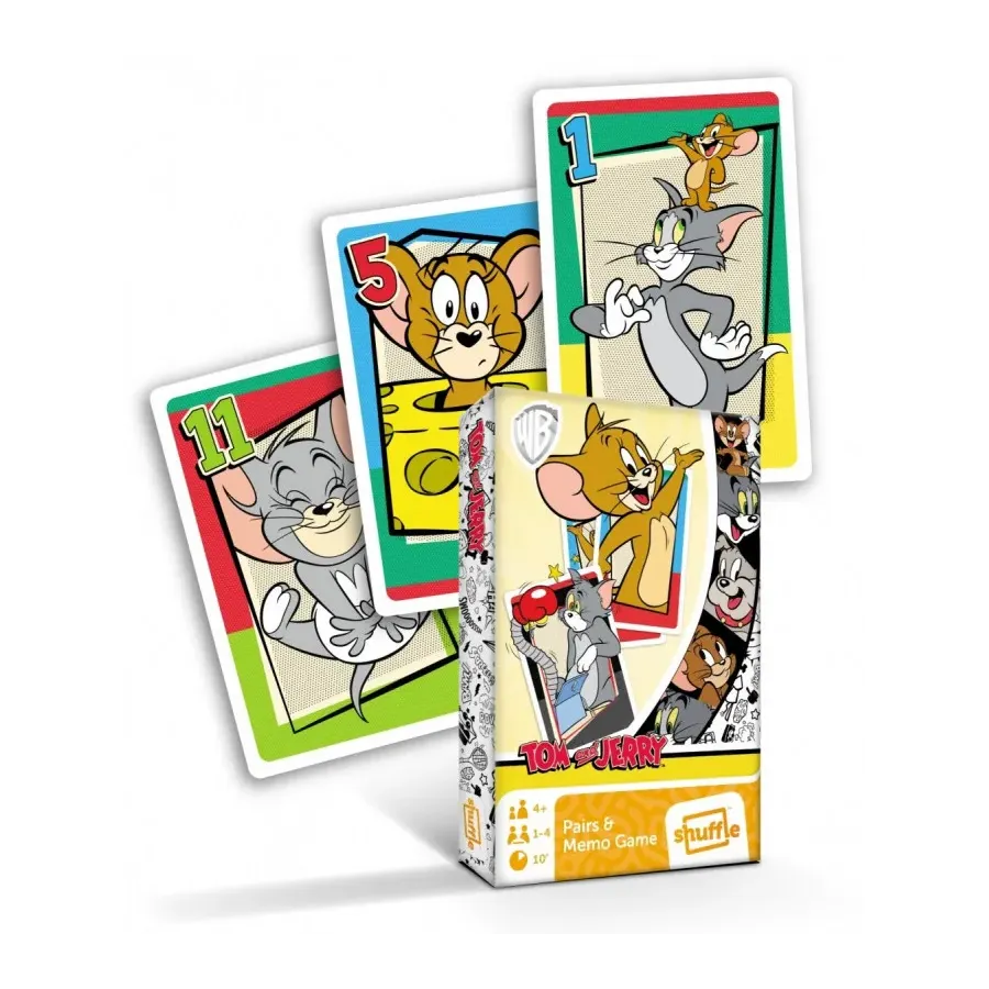 Karty Piotruś i Memo Tom&Jerry
