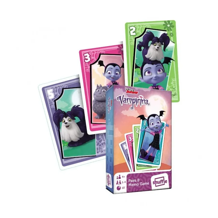 Karty Piotruś i Memo Vampirina