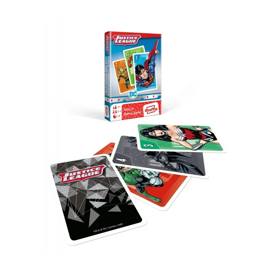 Karty Piotruś i Memo Liga Sprawiedliwych