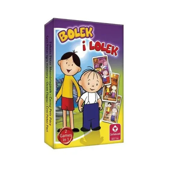 Karty Piotruś i Memo Bolek i Lolek