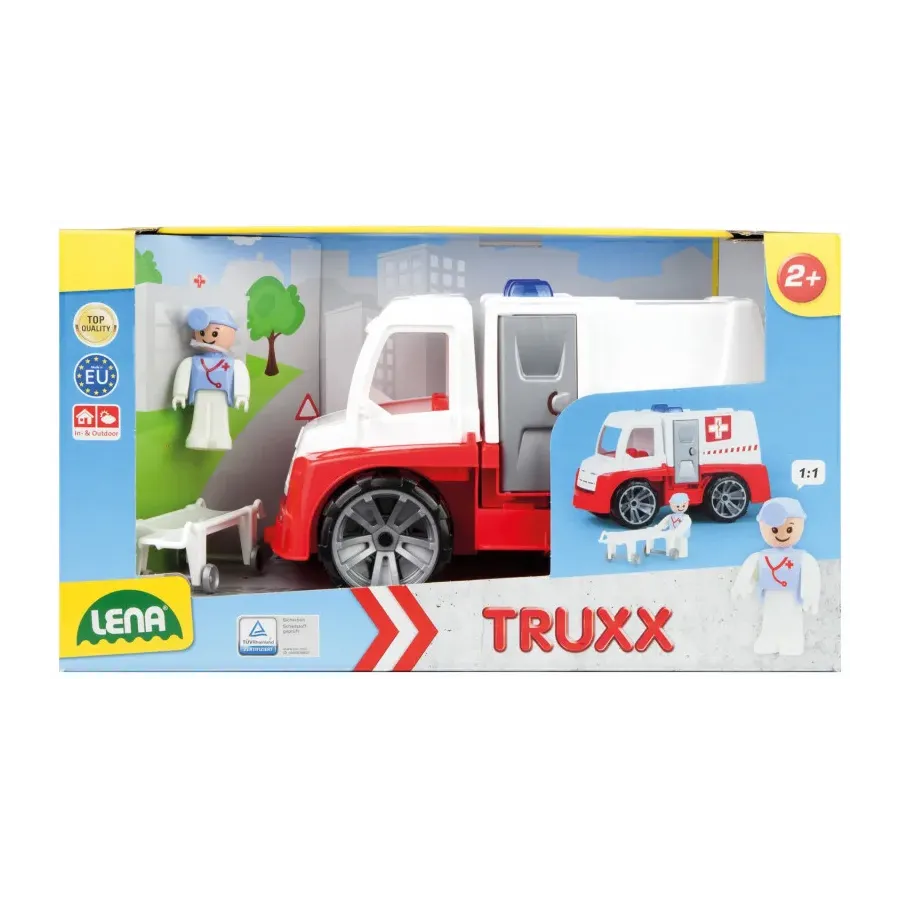 Samochód Ambulans z akcesoriami w pudełku Truxx