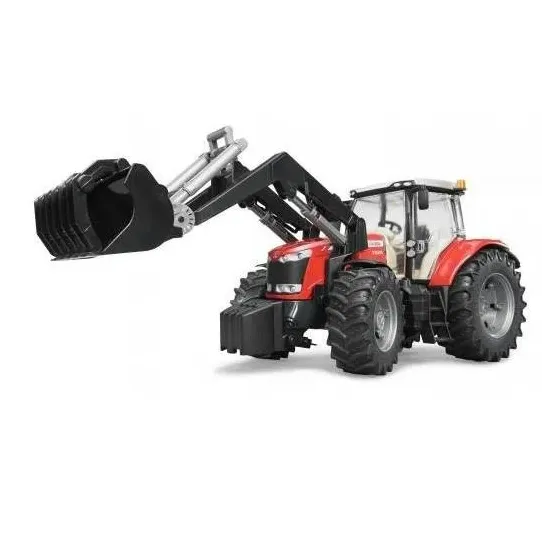 Traktor Massey Ferguson 7600 z ladowaczem