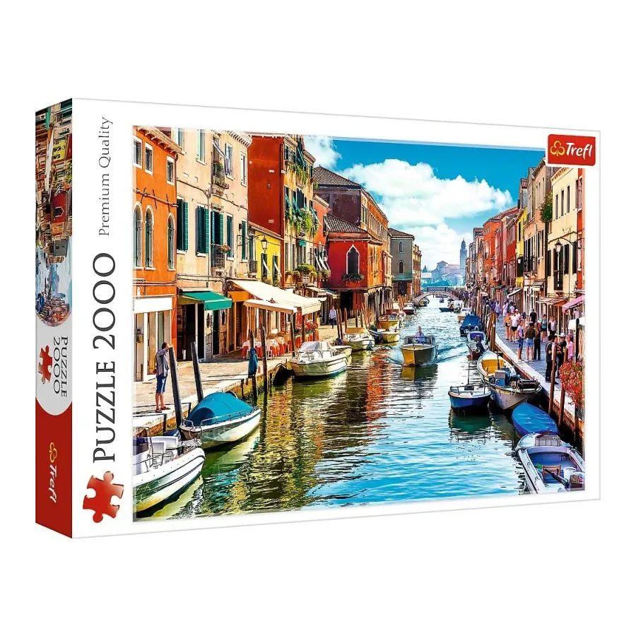 Puzzle 2000 elementów Wyspa Murano