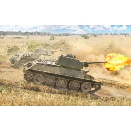 Model do sklejania T-34/76 Model 1943 (wersja PL)