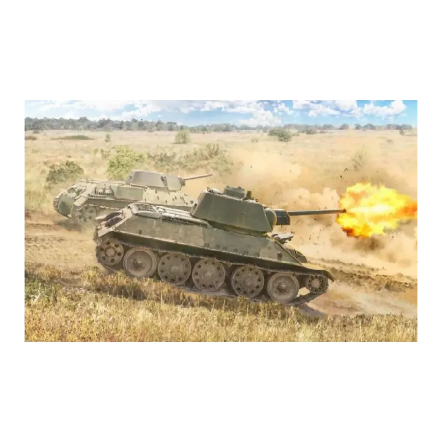Model do sklejania T-34/76 Model 1943 (wersja PL)