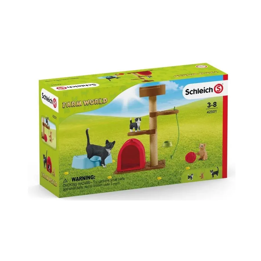 Zestaw figurek Playtime for cute Cats