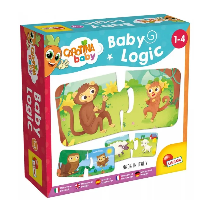 Gra Carotina Baby Logic Mamy i ich dzieci