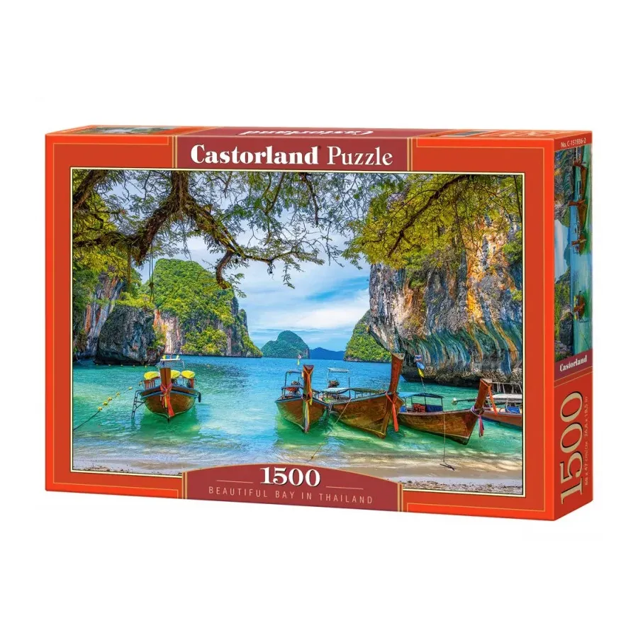 Puzzle 1500 elementów Tajlandia piękna zatoka