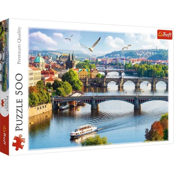 Puzzle 500 elementów Praga Czechy