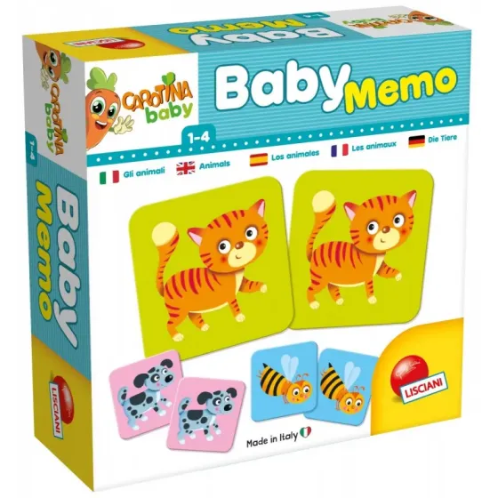 Gra Carotina Baby Memoria zwierzęta
